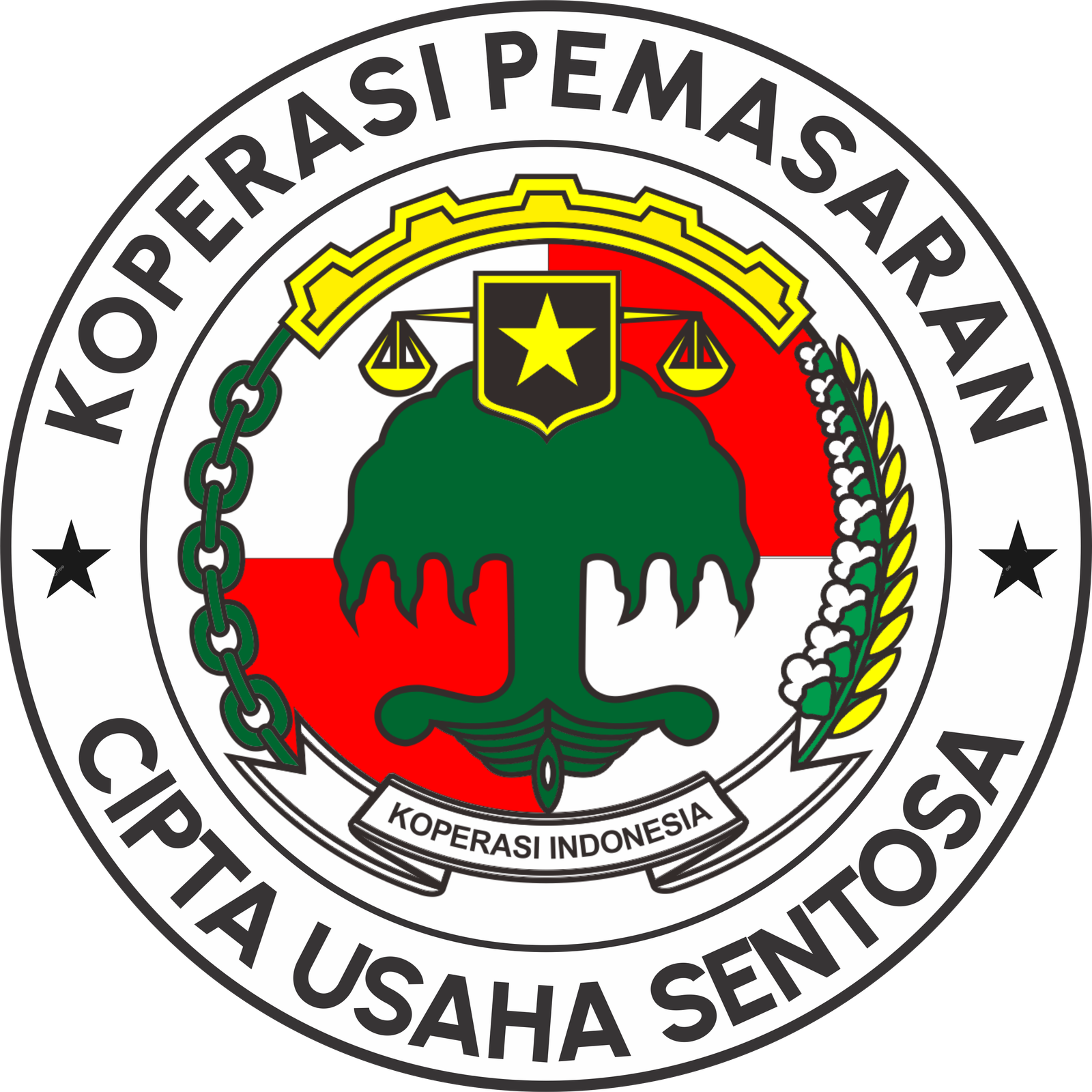 Logo Koperasi Cipata Usaha Sentosa